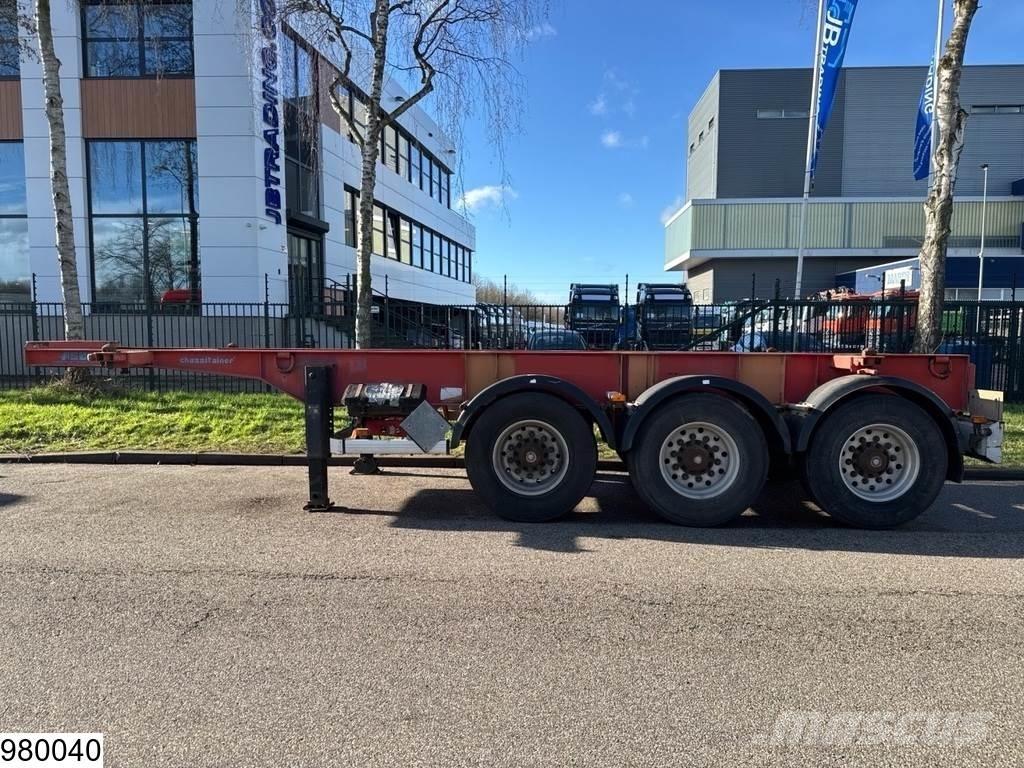 Asca Chassis 20 ft Konteinerių puspriekabės