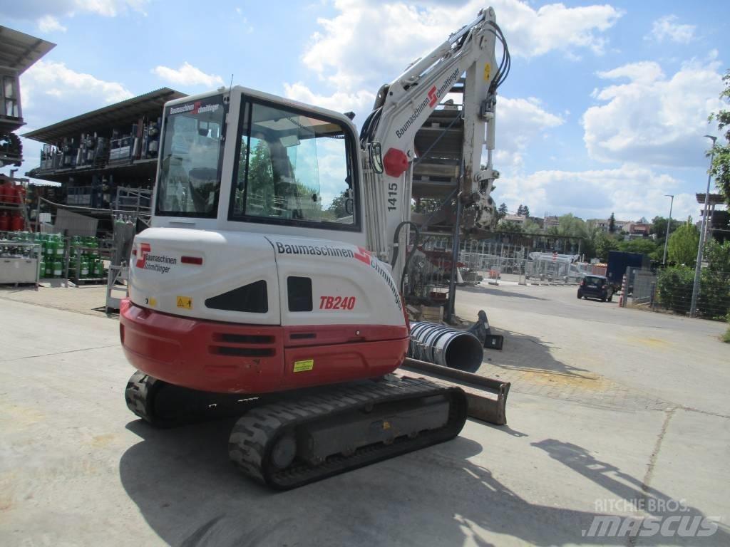 Takeuchi TB240 Mini ekskavatoriai < 7 t