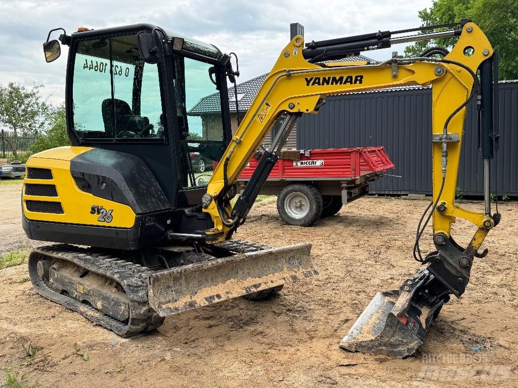 Yanmar SV 26 Mini ekskavatoriai < 7 t
