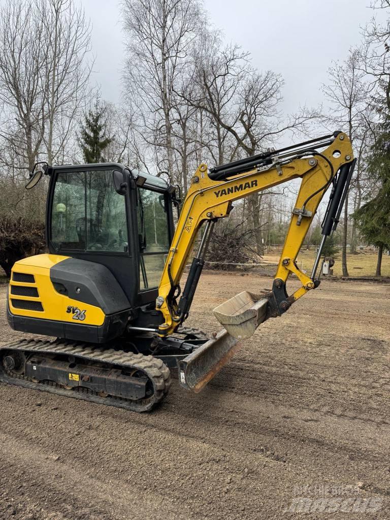Yanmar SV 26 Mini ekskavatoriai < 7 t