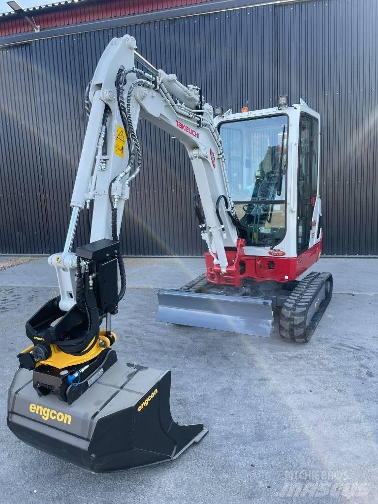 Takeuchi TB 225 Mini ekskavatoriai < 7 t