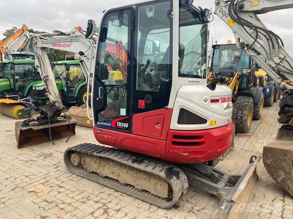 Takeuchi TB 240 Mini ekskavatoriai < 7 t