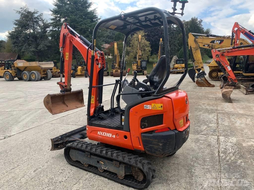 Kubota KX 018-4 Mini ekskavatoriai < 7 t