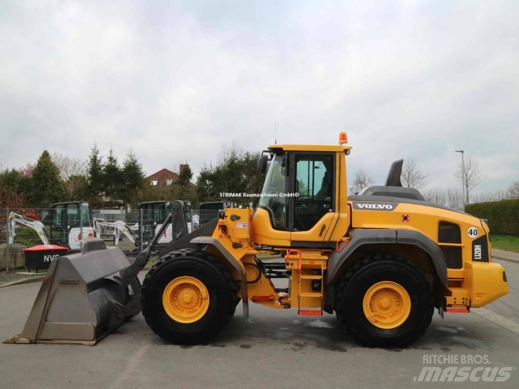 Volvo L 120 H Naudoti ratiniai krautuvai