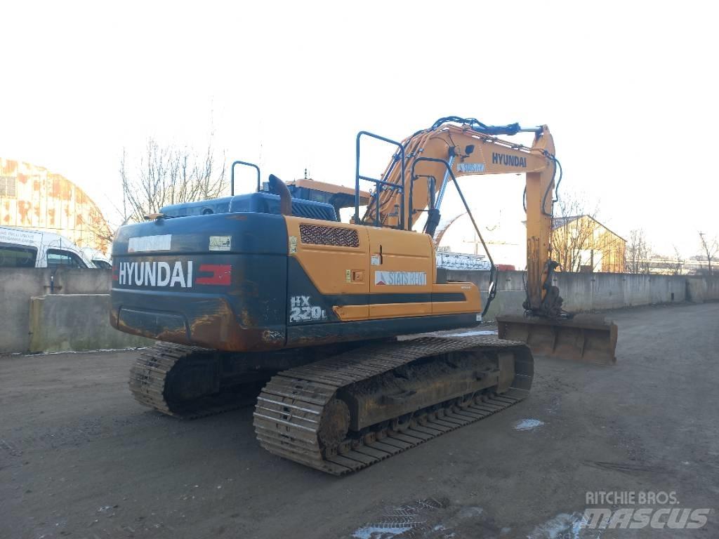Hyundai HX 220 L Vikšriniai ekskavatoriai