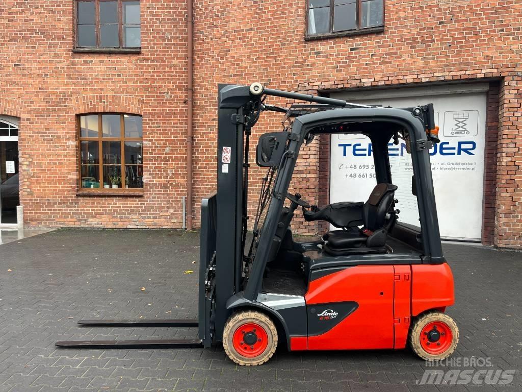 Linde E16-02 Elektriniai šakiniai krautuvai