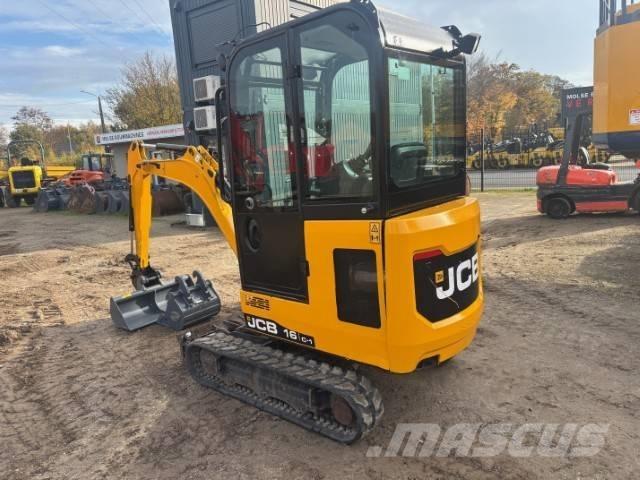 JCB 16 C Mini ekskavatoriai < 7 t