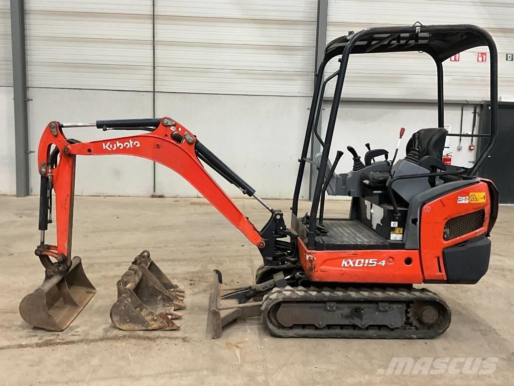 Kubota KX 015-4 Mini ekskavatoriai < 7 t