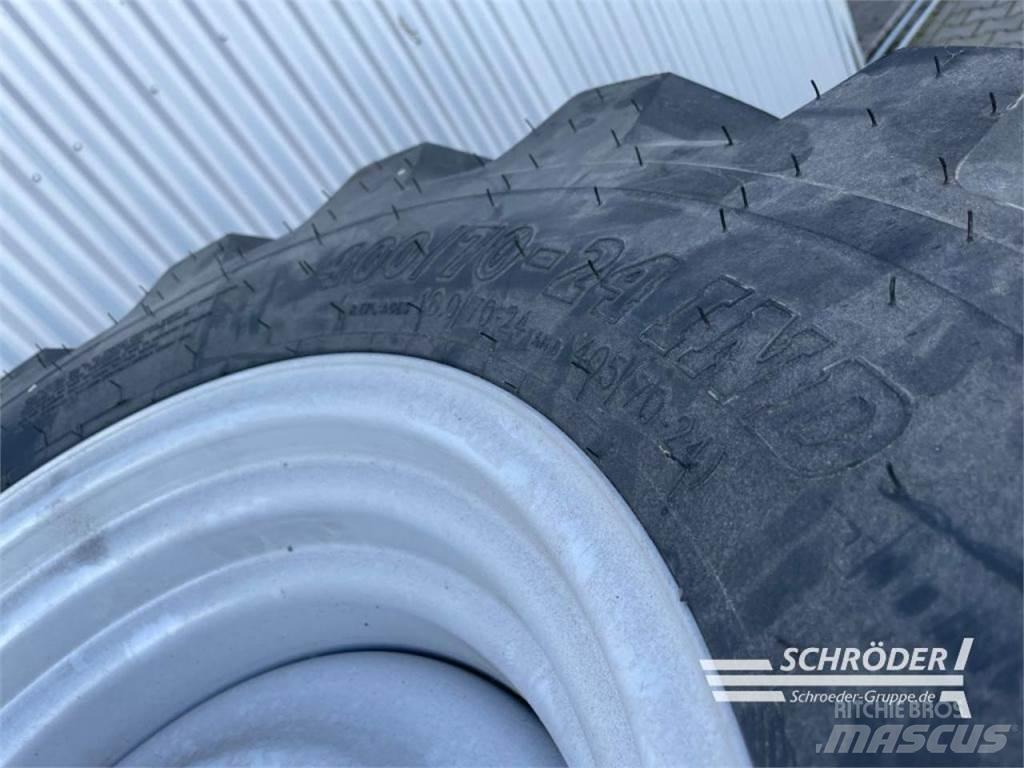 BKT 4X 400/70 R24 Padangos, ratai ir ratlankiai