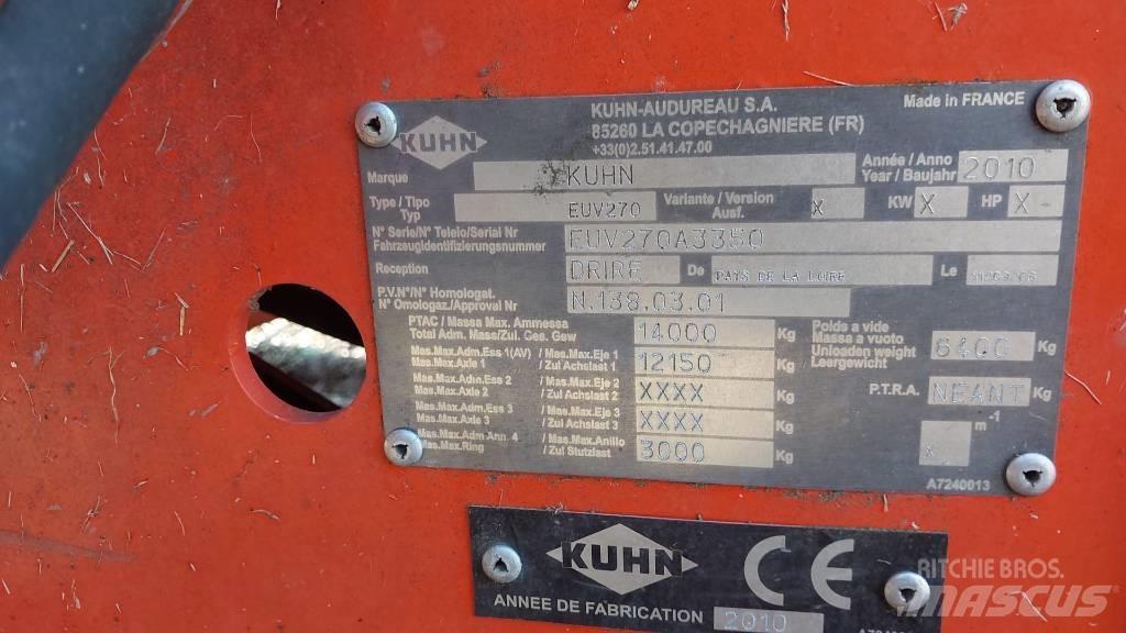 Kuhn EuroMix I Pašarų maišytuvai-dalytuvai