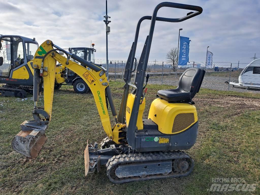Wacker Neuson 803 Vikšriniai ekskavatoriai
