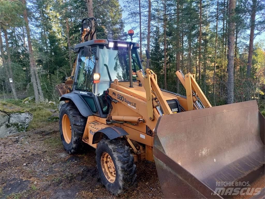 CASE 580 Super LE Ekskavatoriniai krautuvai