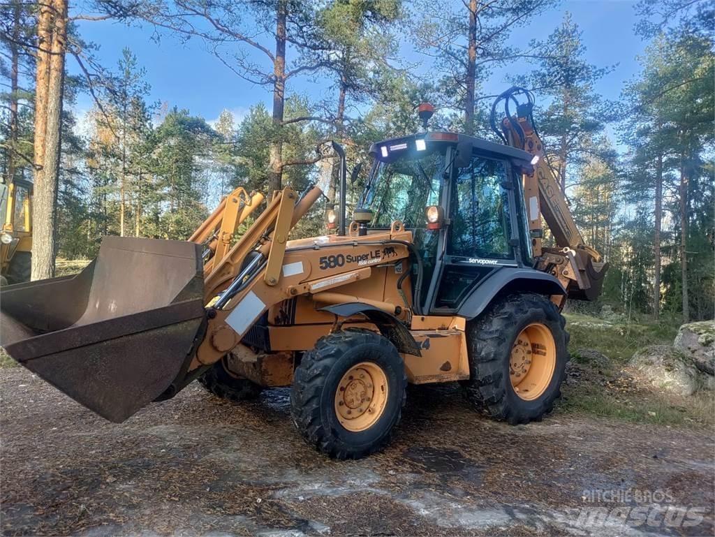 CASE 580 Super LE Ekskavatoriniai krautuvai