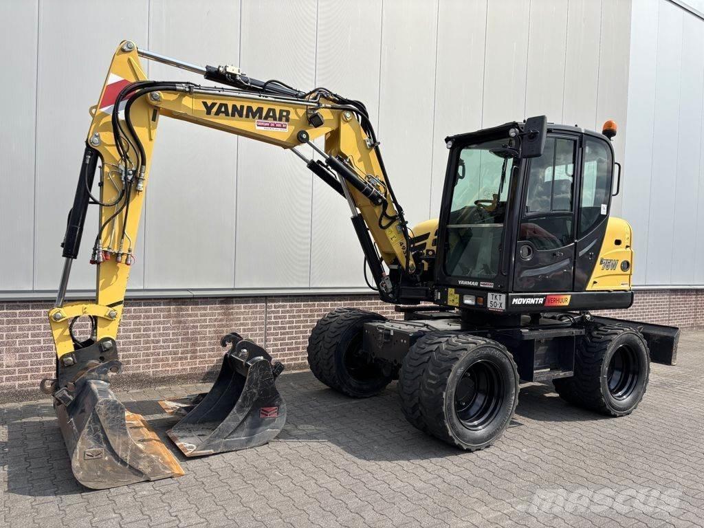 Yanmar B75W Ratiniai ekskavatoriai
