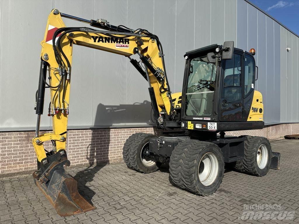 Yanmar B75W Ratiniai ekskavatoriai