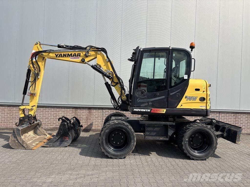 Yanmar B75W Ratiniai ekskavatoriai