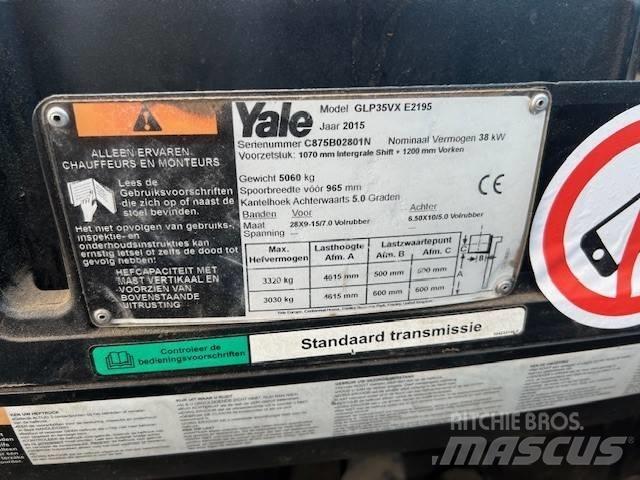 Yale GLP 35 VX LPG (dujiniai) krautuvai