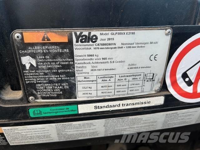 Yale GLP 35 VX | 2015 LPG (dujiniai) krautuvai