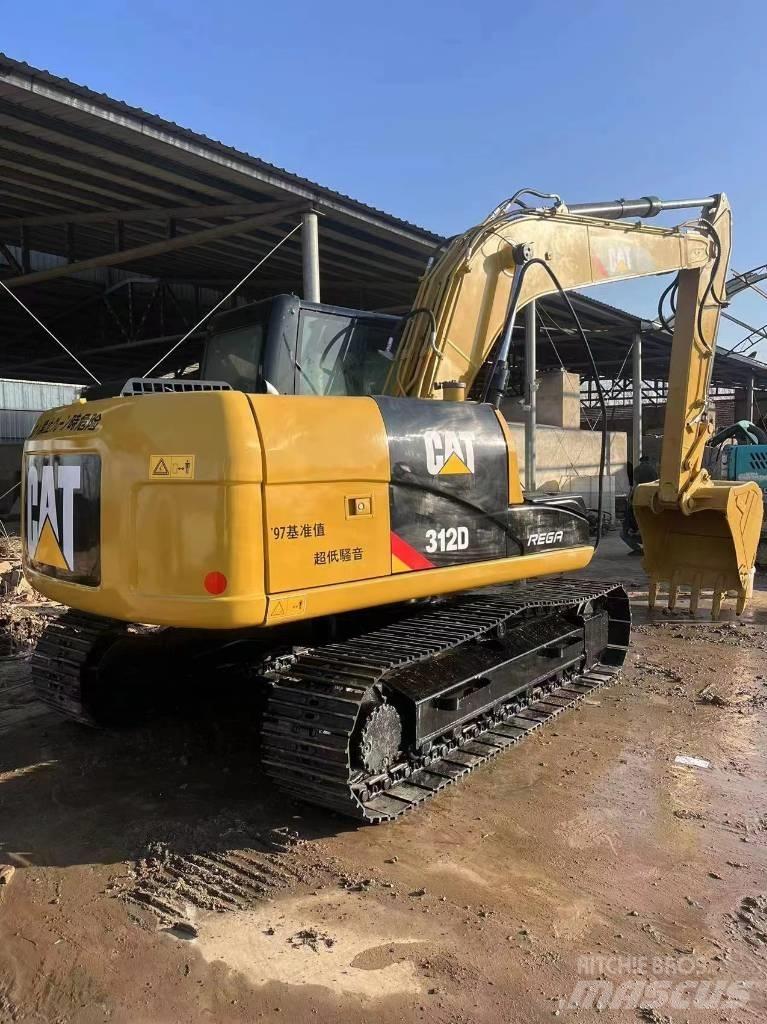 CAT 312d Vikšriniai ekskavatoriai