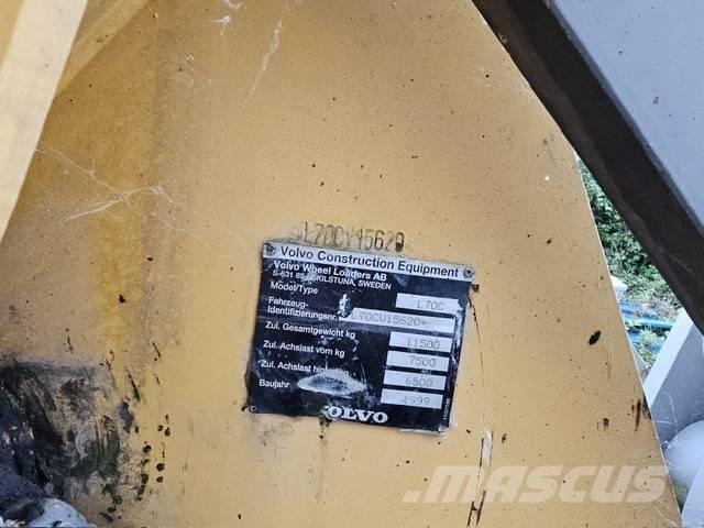Volvo L70C Naudoti ratiniai krautuvai