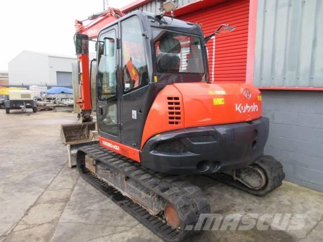 Kubota KX080-4α2 Vidutinės galios ekskavatoriai 7-12 t