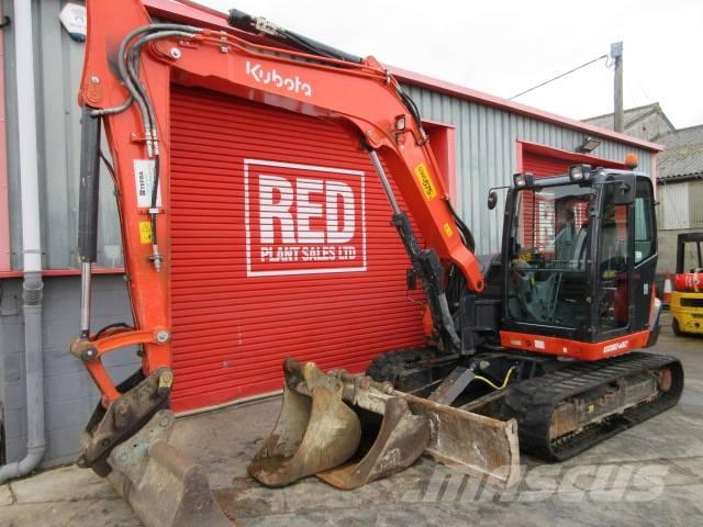 Kubota KX080-4α2 Vidutinės galios ekskavatoriai 7-12 t