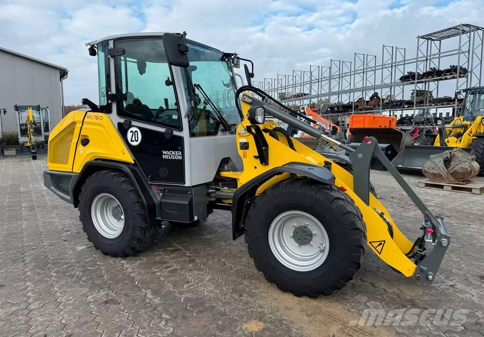 Wacker Neuson WL 750 Naudoti ratiniai krautuvai