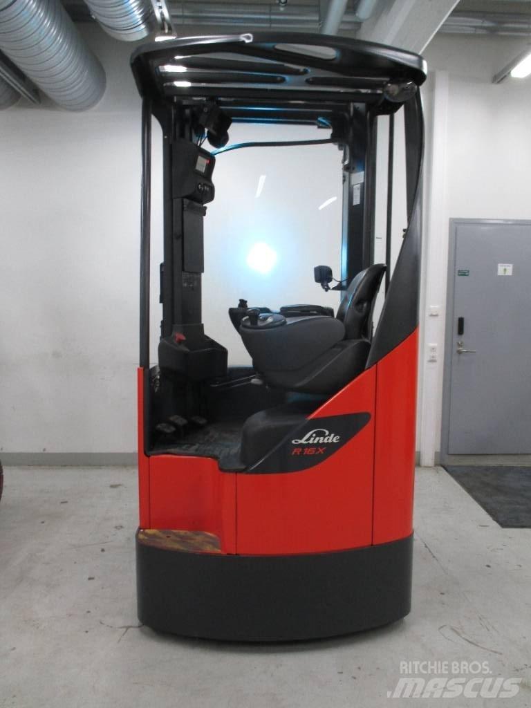 Linde R16X Šakiniai krautuvai su prailgintu keltuvu