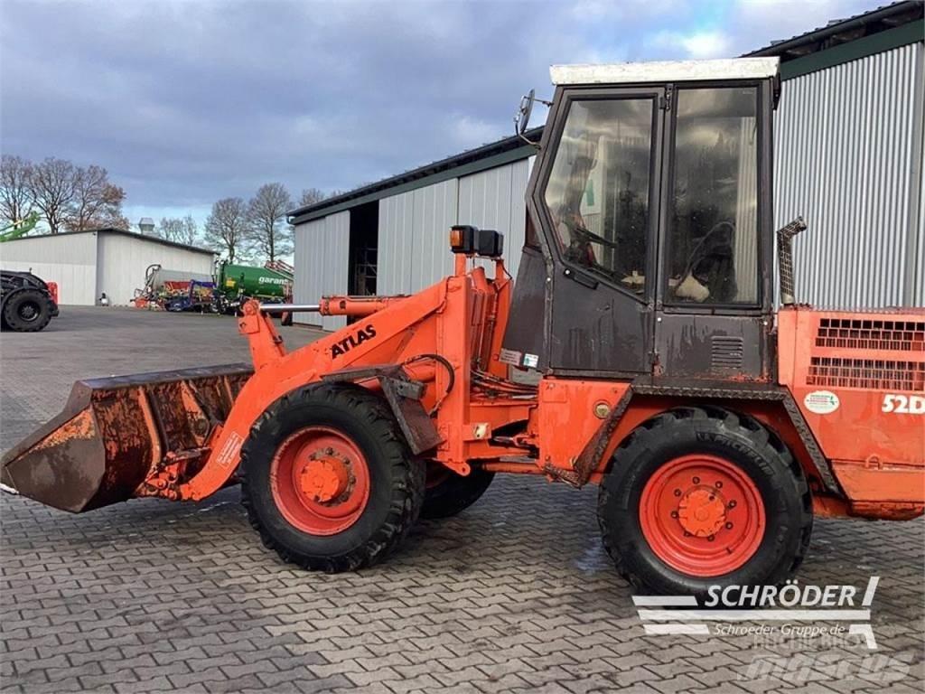 Atlas AR 52 F Naudoti ratiniai krautuvai