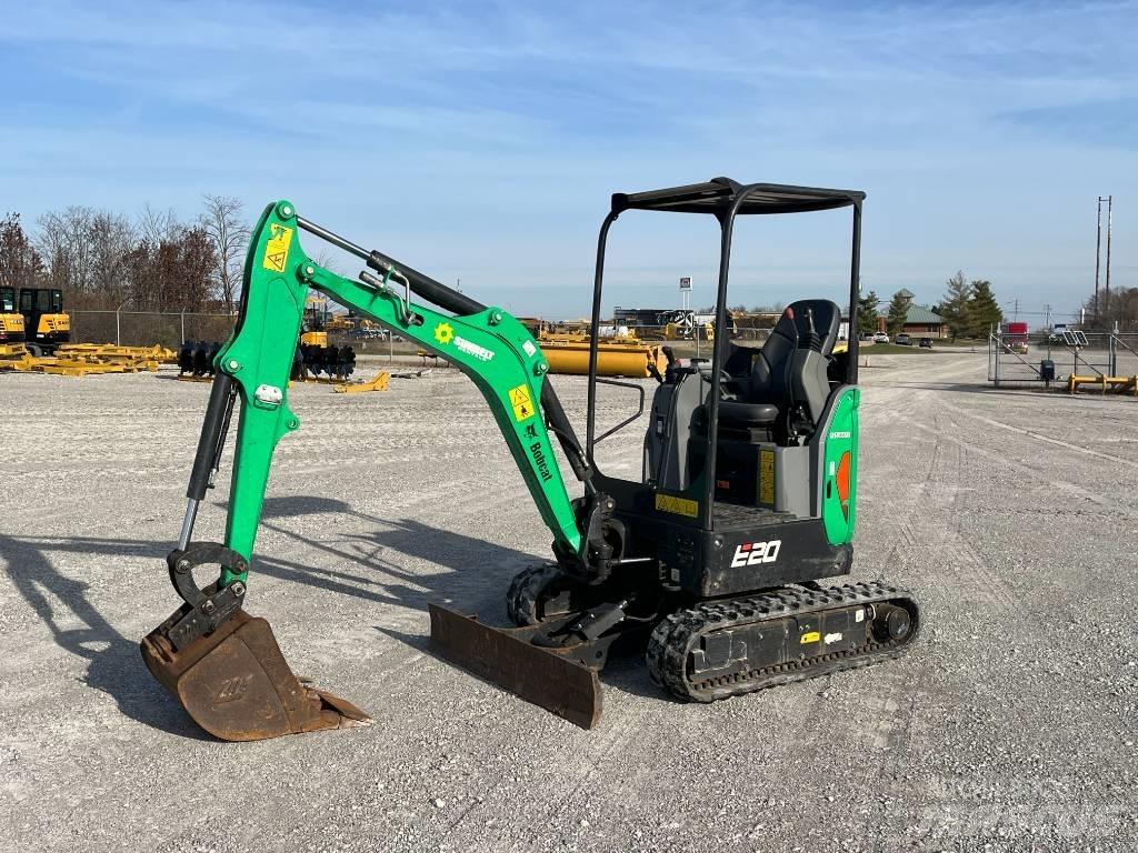 Bobcat E 20 Mini ekskavatoriai < 7 t