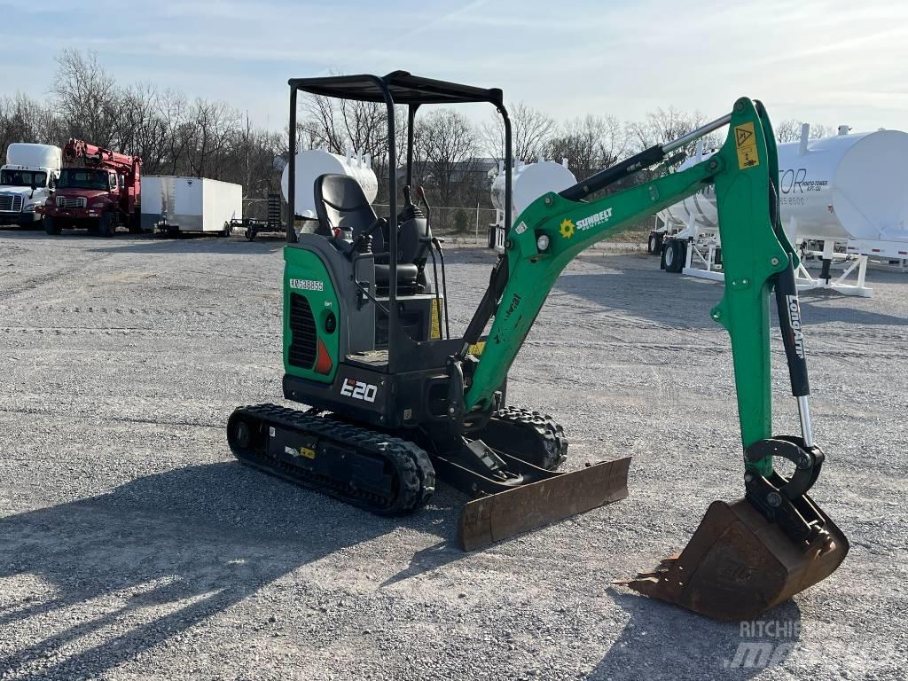 Bobcat E 20 Mini ekskavatoriai < 7 t
