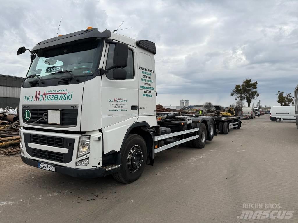 Volvo FH 12 420 Sunkvežimiai su keliamuoju kabliu