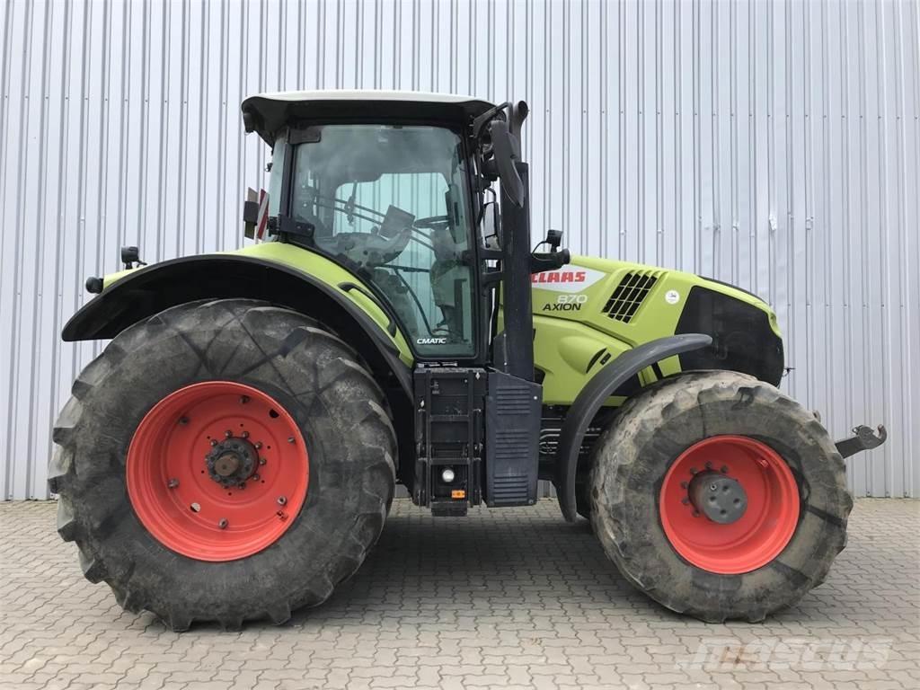 CLAAS Axion 870 Traktoriai