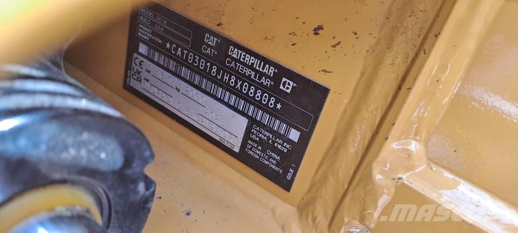 CAT 301.8 Mini ekskavatoriai < 7 t