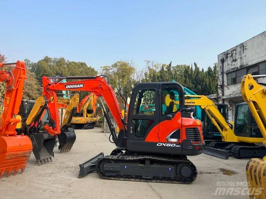 Doosan DX 60-9C Mini ekskavatoriai < 7 t
