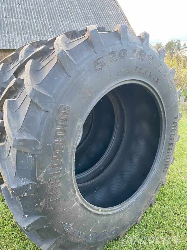 Trelleborg TM 600 Padangos, ratai ir ratlankiai