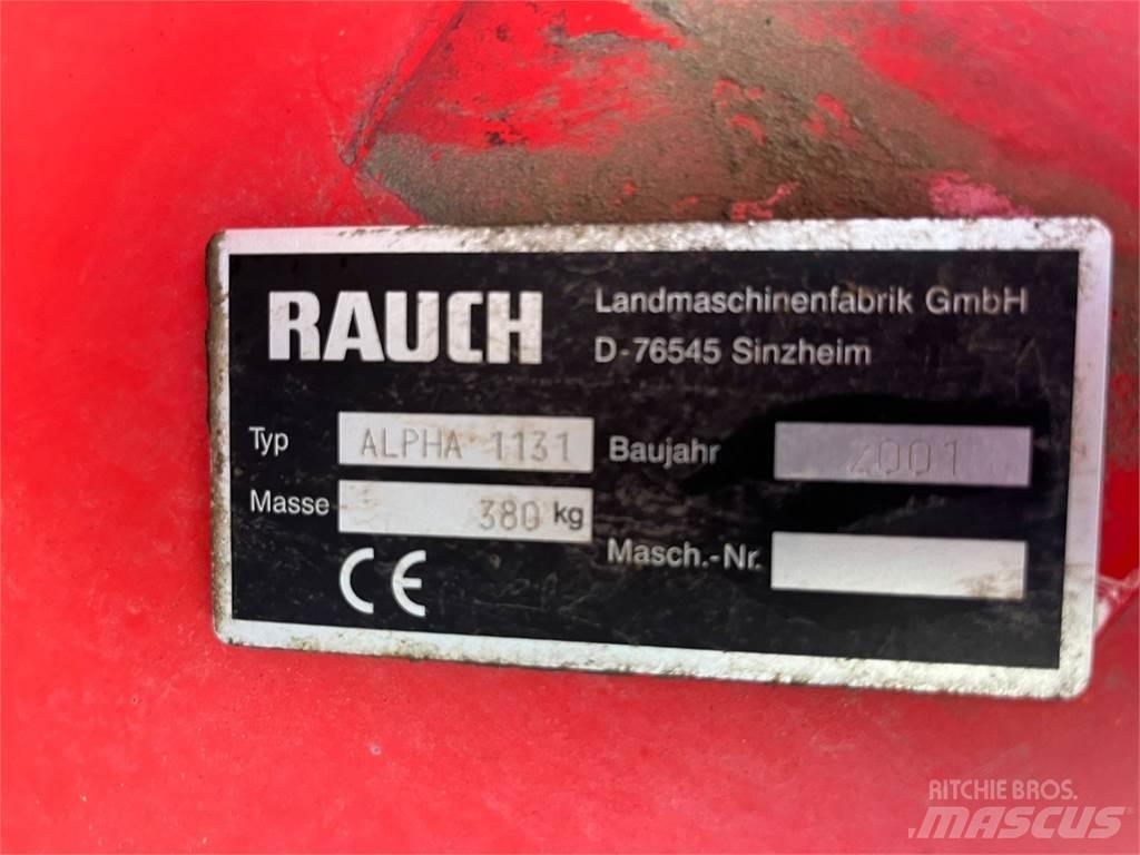 Rauch Alpha 1131 Mineralinių trąšų barstytuvai