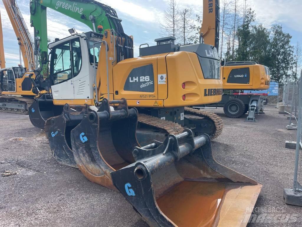 Liebherr LH 26 EC Vikšriniai ekskavatoriai