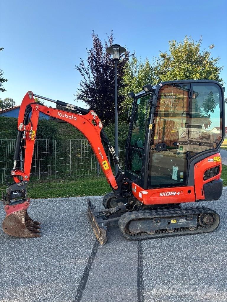 Kubota KX 019-4 Mini ekskavatoriai < 7 t