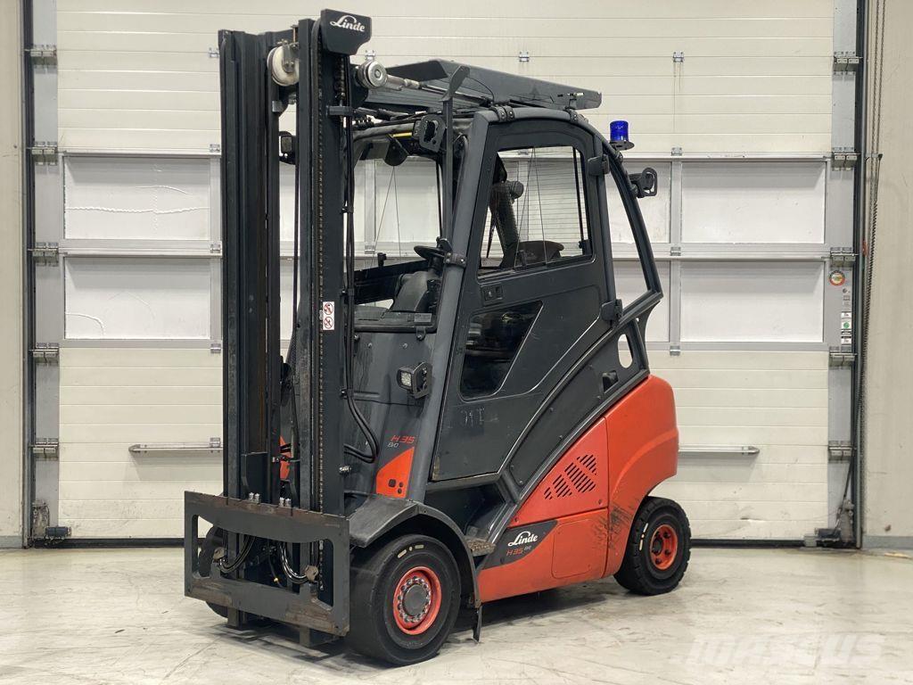 Linde H35D-02 Dyzeliniai krautuvai