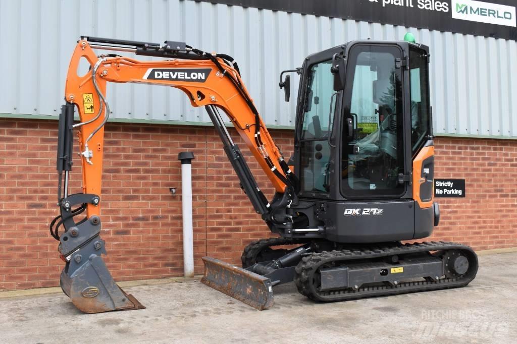 Develon DX27Z-7 Mini ekskavatoriai < 7 t