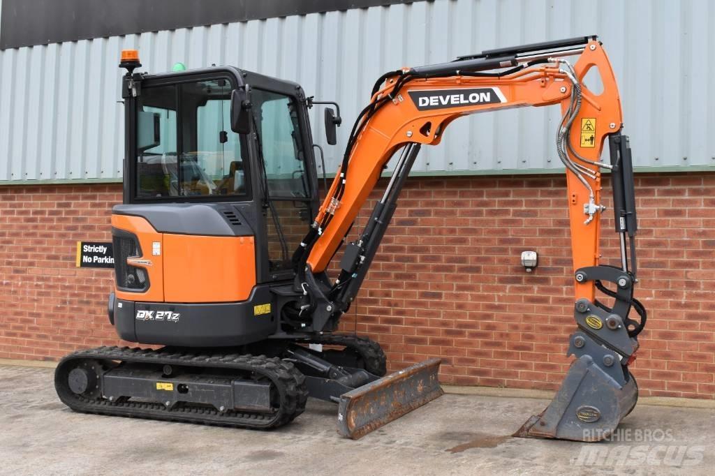 Develon DX27Z-7 Mini ekskavatoriai < 7 t