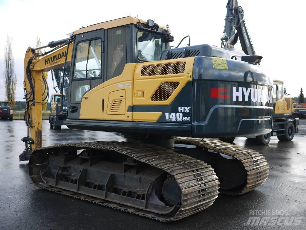 Hyundai HX 140 HW Vikšriniai ekskavatoriai
