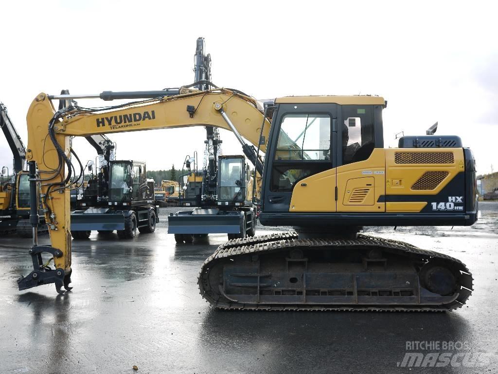 Hyundai HX 140 HW Vikšriniai ekskavatoriai