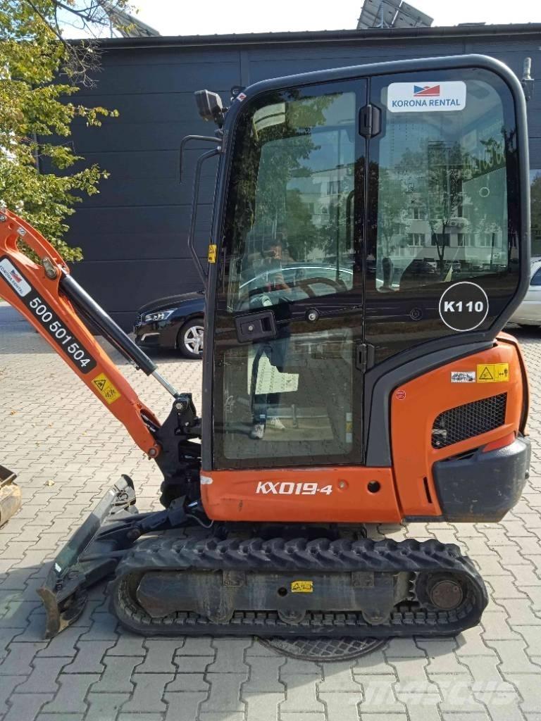 Kubota KX 019-4 Mini ekskavatoriai < 7 t