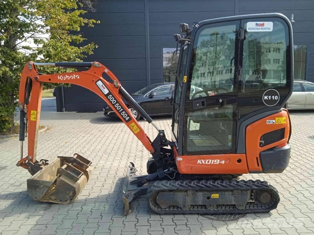Kubota KX 019-4 Mini ekskavatoriai < 7 t