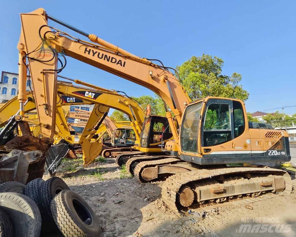 Hyundai R220LC-9S Vikšriniai ekskavatoriai