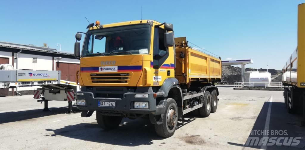 Iveco AD380T44W Savivarčių priekabų vilkikai