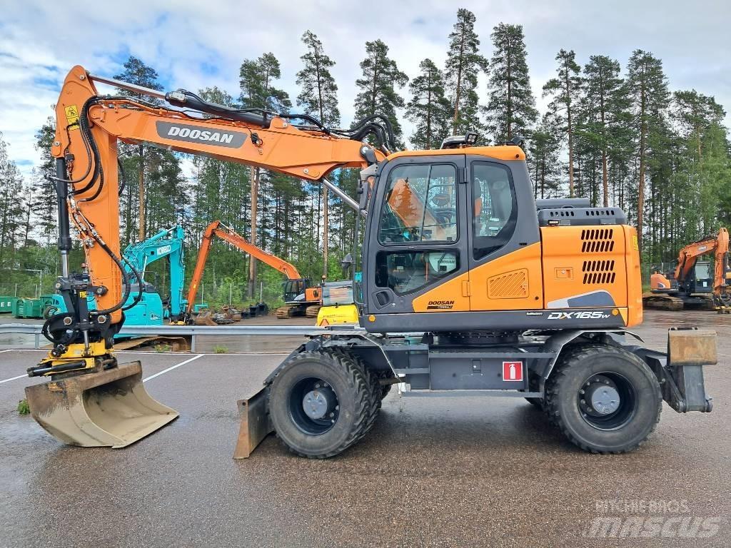 Doosan DX 165 W-5 Ratiniai ekskavatoriai