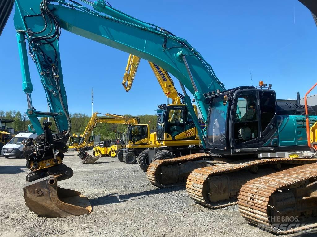 Kobelco SK350LC-10E Vikšriniai ekskavatoriai